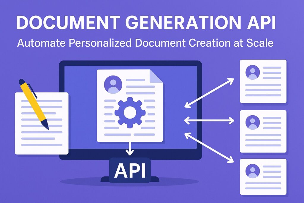 Document Generation API: Automate Personalized Document Creation at Scale