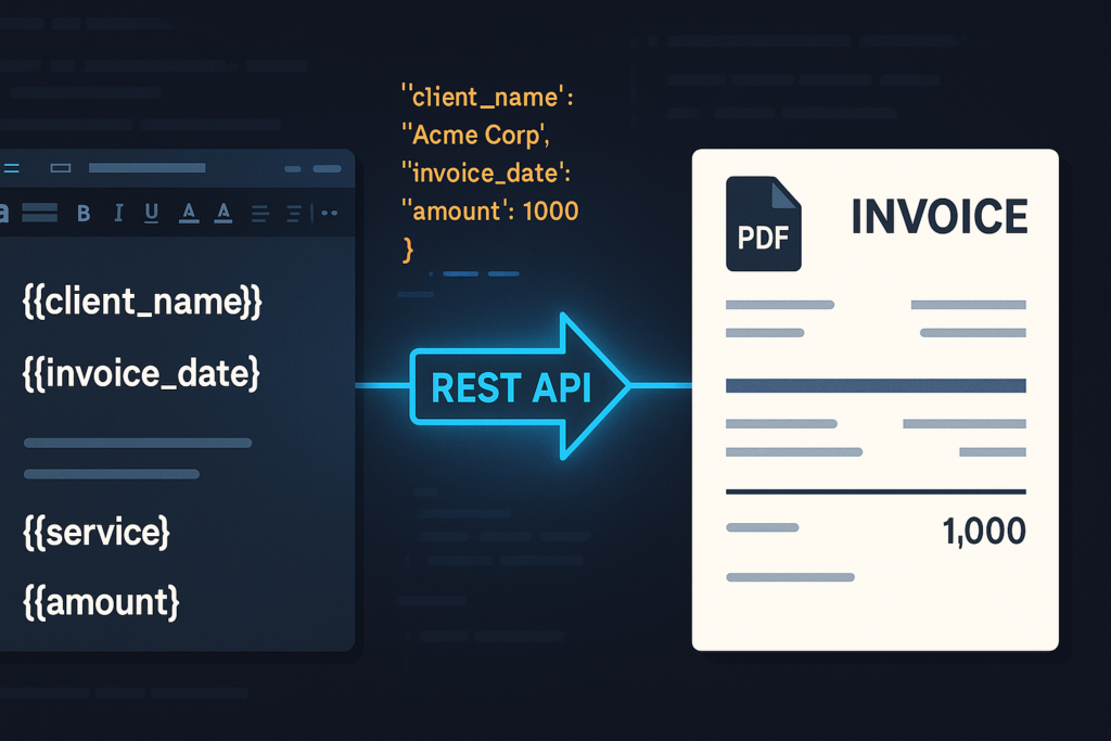 Foxit DocGen API tutorial converting a Word template into a pixel-perfect PDF.