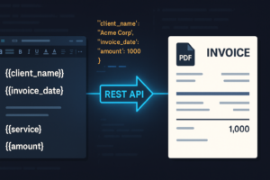 Foxit DocGen API tutorial converting a Word template into a pixel-perfect PDF.
